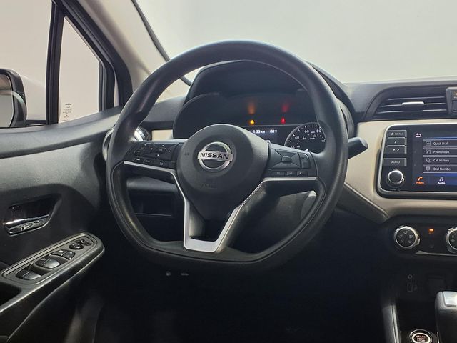 2021 Nissan Versa 1.6 SV White at Texan Dodge Chrysler Jeep Ram
