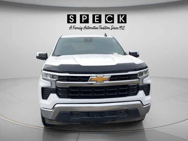 Summit White 2025 Chevrolet Silverado 1500 LT Crew Cab 4WD Pickup Truck Four-Wheel Drive Automatic
