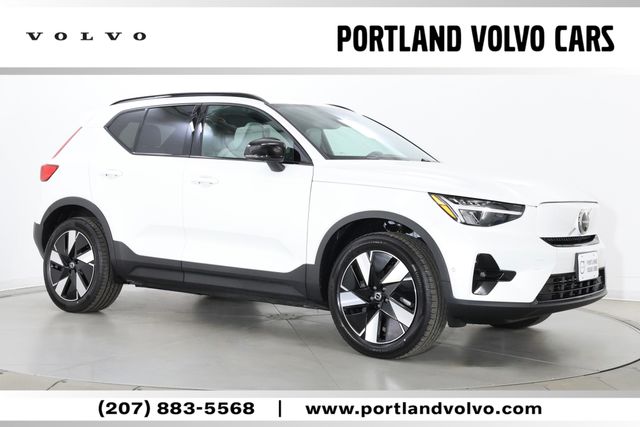 Crystal White Pearl 2026 Volvo EX40 Twin Plus AWD SUV / Crossover All-Wheel Drive 1-Speed Automatic