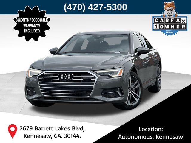 Manhattan Gray Metallic 2022 Audi A6 Sedan All-Wheel Drive 7-Speed Automatic