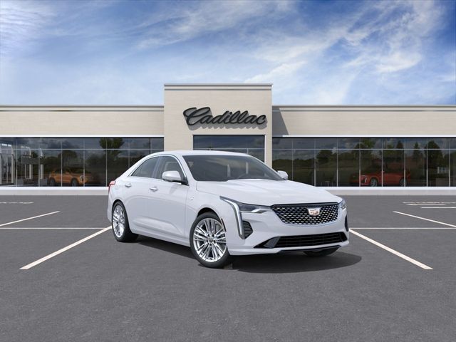 Summit White 2026 Cadillac CT4 Sedan Rear-Wheel Drive 8-Speed Automatic