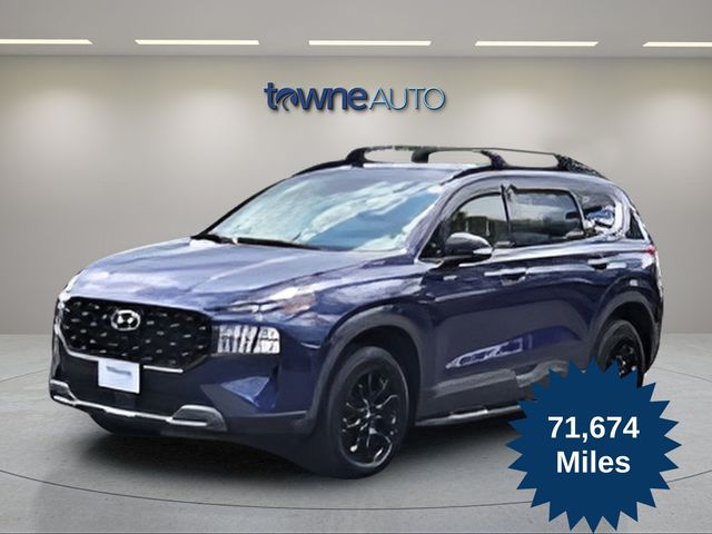 Stormy Blue 2022 Hyundai Santa Fe SUV / Crossover All-Wheel Drive 8-Speed Automatic