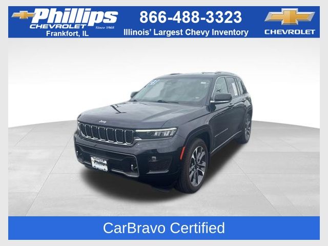Midnight Sky 2023 Jeep Grand Cherokee Overland 4WD SUV / Crossover Four-Wheel Drive 8-Speed Automatic
