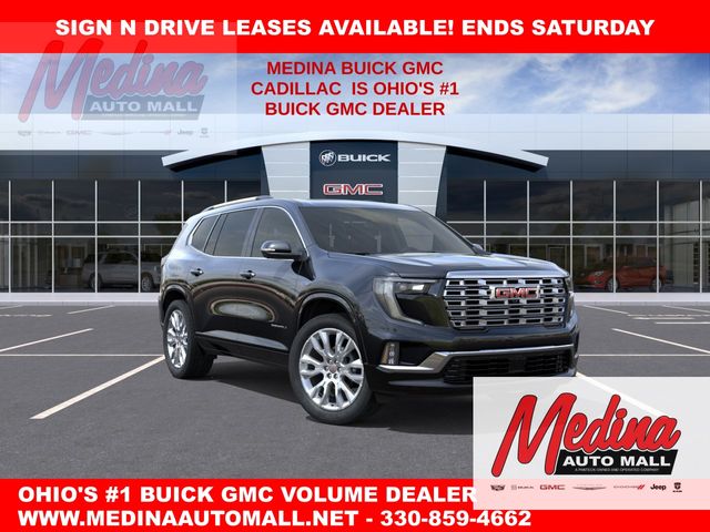 Black (Ebony Twilight Metallic) 2026 GMC Acadia Denali AWD SUV / Crossover Four-Wheel Drive 8-Speed Automatic