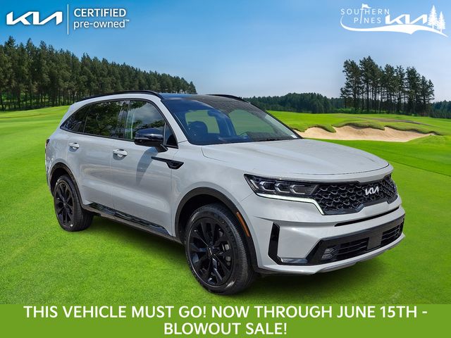 Wolf Gray 2023 Kia Sorento SX AWD SUV / Crossover All-Wheel Drive 8-Speed Dual Clutch