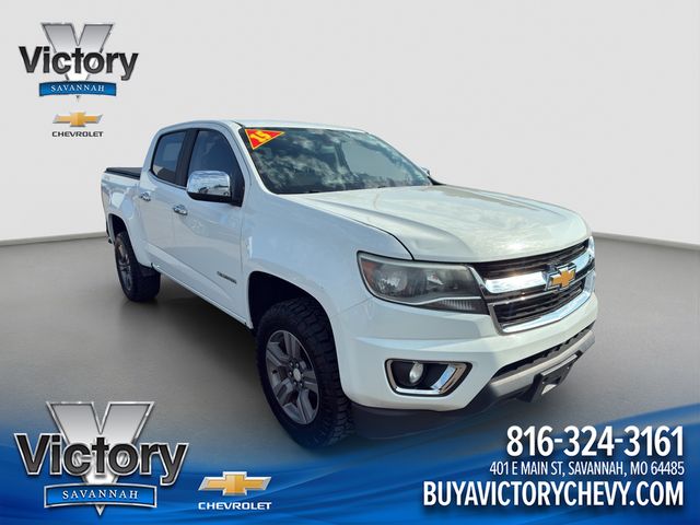 Summit White 2015 Chevrolet Colorado Pickup Truck Four-Wheel Drive 6-Speed Automatic