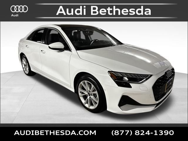 White 2026 Audi A3 Sedan All-Wheel Drive 7-Speed Automatic