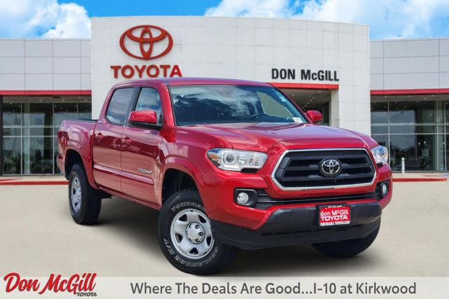 2023 Toyota Tacoma SR5 Red at Classic Elite Chevrolet Sugar Land