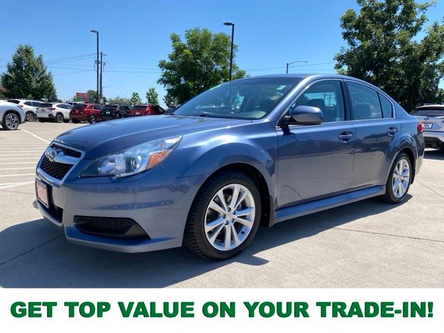 Twilight Blue Metallic 2014 Subaru Legacy Sedan All-Wheel Drive Continuously Variable Transmission