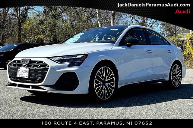 Glacier White Metallic 2026 Audi S3 2.0T quattro Premium Sedan All-Wheel Drive 7-Speed Automatic