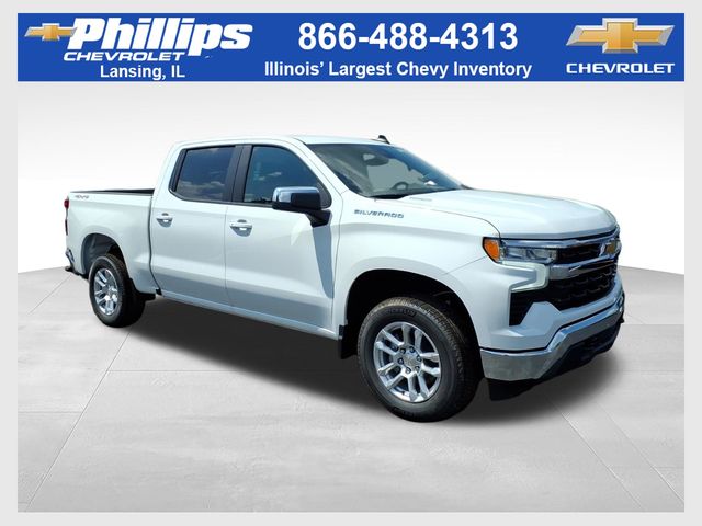 Summit White 2026 Chevrolet Silverado 1500 Pickup Truck Four-Wheel Drive 8-Speed Automatic