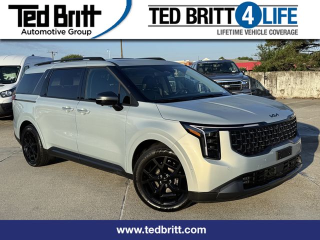 White (Ivory) 2025 Kia Carnival Hybrid Minivan Front-Wheel Drive 6-Speed Automatic