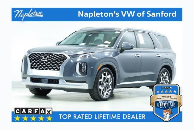 Gray (Steel Graphite) 2021 Hyundai Palisade Calligraphy FWD SUV / Crossover Front-Wheel Drive 8-Speed Automatic