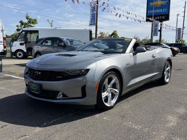 Sharkskin Metallic 2024 Chevrolet Camaro LT1 Convertible RWD Convertible Rear-Wheel Drive Automatic