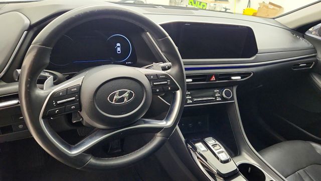 2020 Hyundai Sonata Limited Blue at Cook Ford