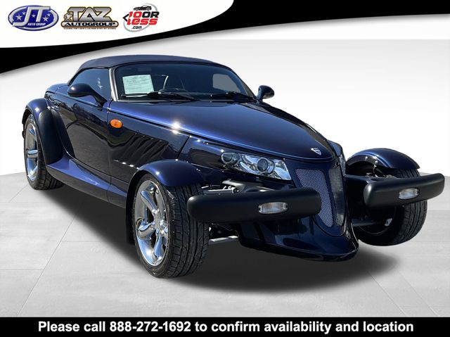 Blue 2001 Chrysler Prowler 2 Dr STD Convertible Convertible Rear-Wheel Drive 4-Speed Automatic