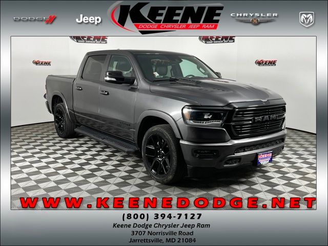 Gray (Granite Crystal Metallic Clearcoat) 2022 RAM 1500 Pickup Truck Four-Wheel Drive 8-Speed Automatic