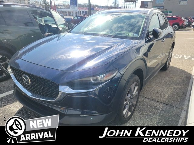 Deep Crystal Blue Mica 2023 Mazda CX-30 2.5 S Premium AWD SUV / Crossover All-Wheel Drive 6-Speed Automatic