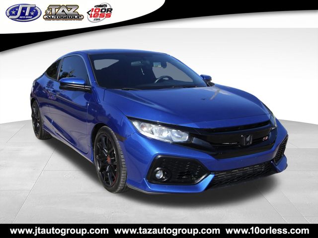 Blue 2019 Honda Civic Coupe Coupe Front-Wheel Drive 6-Speed Manual