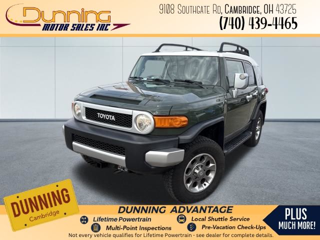 Army Green 2012 Toyota FJ Cruiser 4WD SUV / Crossover Four-Wheel Drive 5-Speed Automatic