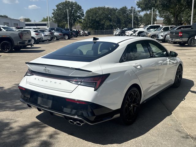 2025 Hyundai Elantra N Line White at Emmons Autoplex