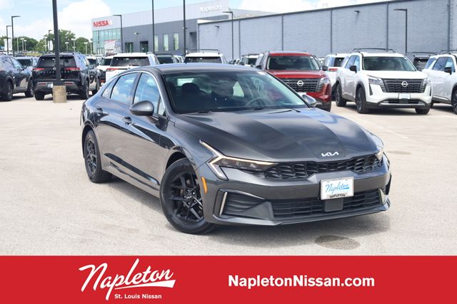 Interstellar Gray 2025 Kia K5 LXS FWD Sedan Front-Wheel Drive 8-Speed Automatic