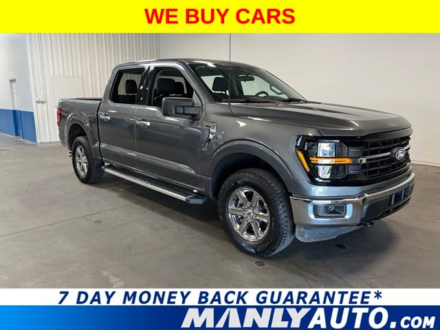 Harbor Gray Metallic CC 2025 Ford F-150 Pickup Truck Four-Wheel Drive Automatic