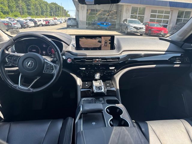 2023 Acura MDX Advance - Liquid Carbon Metallic exterior view 12