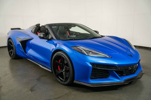 Riptide Blue Metallic 2024 Chevrolet Corvette Convertible Rear-Wheel Drive 8-Speed Dual Clutch