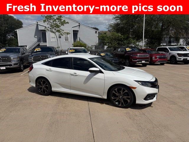 2021 Honda Civic Sport White at Community Honda