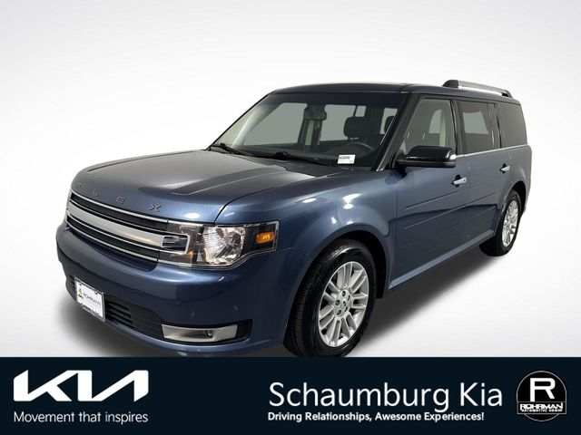 Blue Metallic 2019 Ford Flex SUV / Crossover All-Wheel Drive 6-Speed Automatic