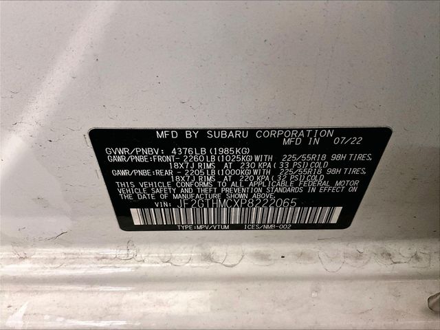 2023 Subaru Crosstrek Limited White at Rafferty Subaru