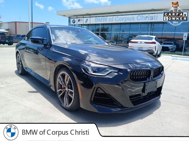 Black Sapphire Metallic 2024 BMW 2 Series Coupe Rear-Wheel Drive 8-Speed Automatic