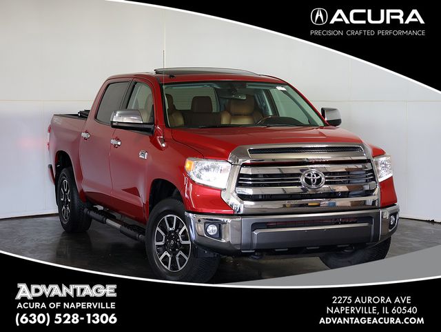 Barcelona Red Metallic 2017 Toyota Tundra Pickup Truck Four-Wheel Drive 6-Speed Automatic Overdrive