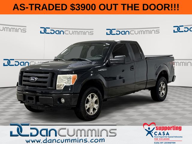 Tuxedo Black 2010 Ford F-150 Pickup Truck Four-Wheel Drive 4-Speed Automatic Overdrive