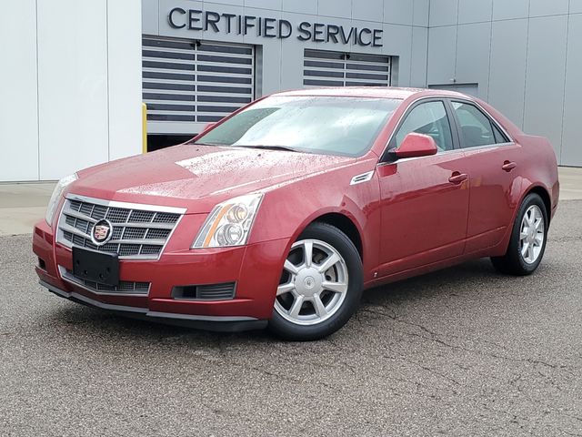 Crystal Red Tintcoat 2009 Cadillac CTS SFI RWD Sedan 6-Speed Automatic