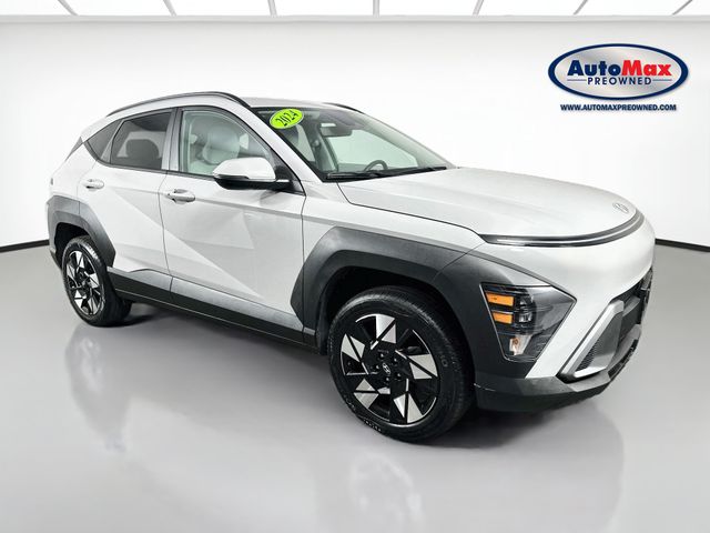 Cyber Gray Metallic 2024 Hyundai Kona SUV / Crossover All-Wheel Drive Continuously Variable Transmission