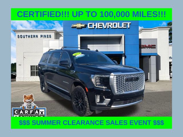 Onyx Black 2024 GMC Yukon XL SUV / Crossover Four-Wheel Drive