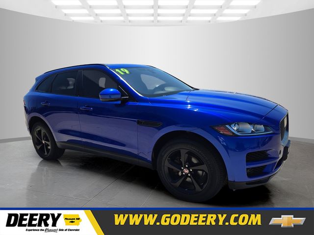Blue 2019 Jaguar F-PACE 25t Premium AWD SUV / Crossover All-Wheel Drive 8-Speed Automatic