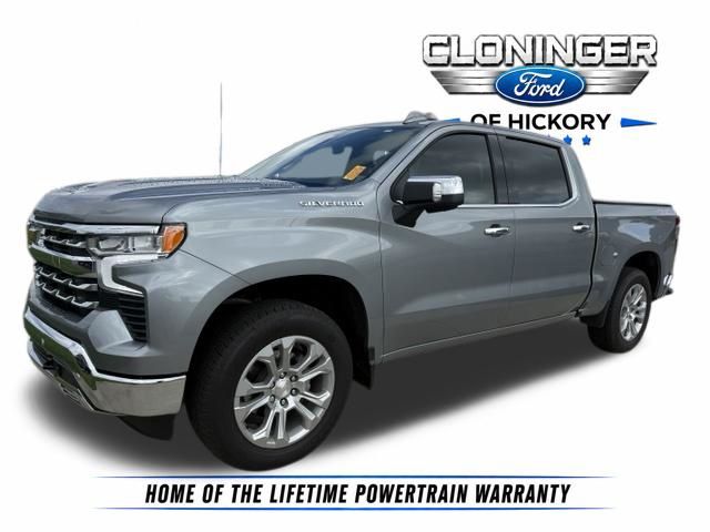 Sterling Gray Metallic 2025 Chevrolet Silverado 1500 Pickup Truck Four-Wheel Drive Automatic