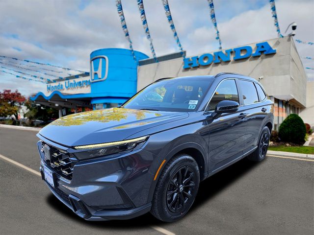 Meteorite Gray Metallic 2023 Honda CR-V Hybrid Sport AWD SUV / Crossover All-Wheel Drive Continuously Variable Transmission