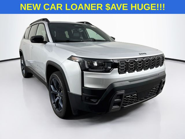 Silver 2026 Jeep Cherokee SUV / Crossover Four-Wheel Drive Continuously Variable Transmission