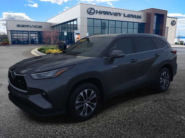 Magnetic Gray Metallic 2020 Toyota Highlander Hybrid SUV / Crossover All-Wheel Drive Continuously Variable Transmission