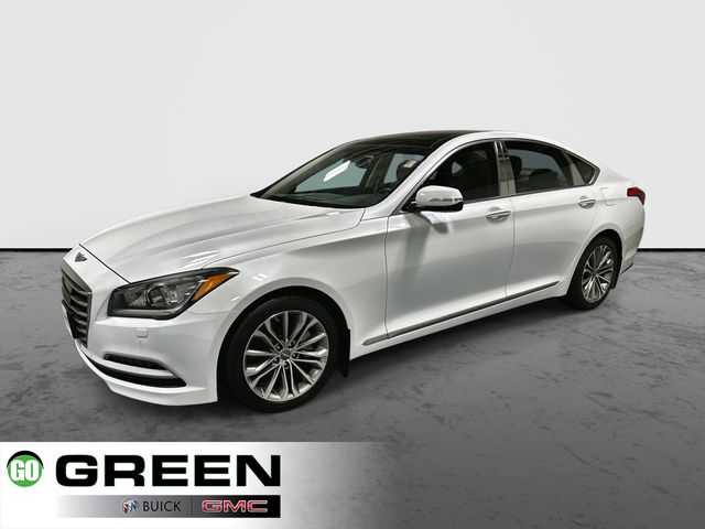 Casablanca White 2015 Hyundai Genesis Sedan 8-Speed Automatic