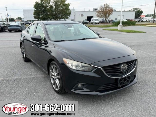Jet Black Mica 2014 Mazda MAZDA6 Sedan Front-Wheel Drive 6-Speed Automatic