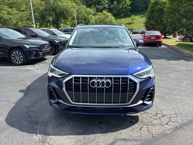 Used 2022 Blue Audi Premium Plus image 2