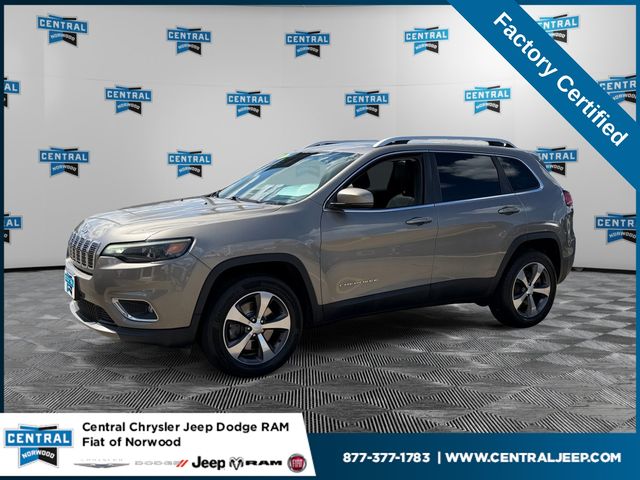 Light Brownstone Pearlcoat 2020 Jeep Cherokee SUV / Crossover Four-Wheel Drive 9-Speed Automatic