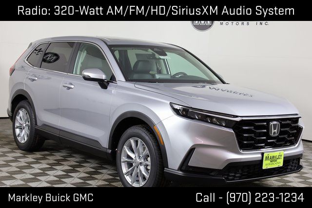 Solar Silver Metallic 2025 Honda CR-V EX-L AWD SUV / Crossover All-Wheel Drive Continuously Variable Transmission