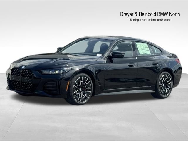 Black Sapphire Metallic 2026 BMW 4 Series Sedan All-Wheel Drive 8-Speed Automatic