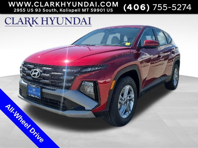 Ultimate Red 2026 Hyundai Tucson SUV / Crossover All-Wheel Drive 8-Speed Automatic